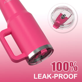 Watersy large-capacity 40 oz tumbler for long hydration sessions.