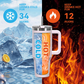 WATERSY tumbler with lid and straw for spill-proof sipping anywhere.