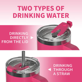Watersy 304 stainless steel tumbler ensures durable, rust-resistant performance.