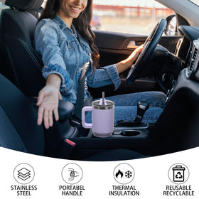 Watersy leak-proof travel mug reduces spill risk during travel