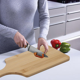 WAYASDCU bamboo serving boards that double as décor when hung