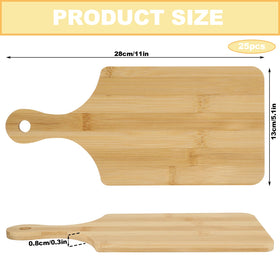 WAYASDCU multi-purpose boards suitable for bread, cheese, fruit, and pizza