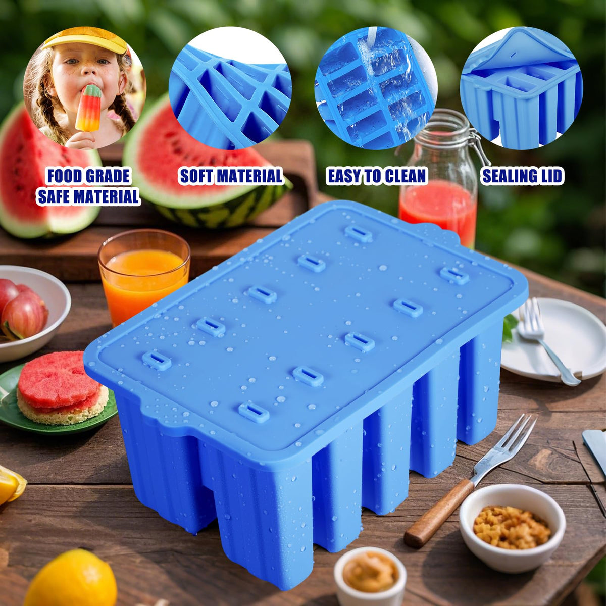 Waybesty easy-release silicone mold allows quick pop-outs