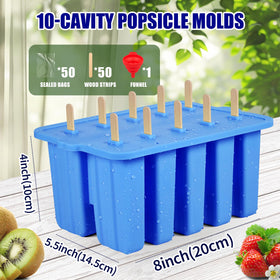 Waybesty popsicle mold with ergonomic handle for kid-friendly use