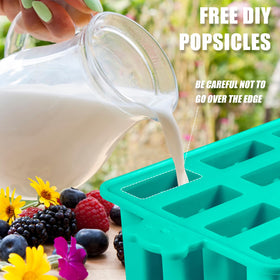Waybesty dishwasher-safe ice pop maker for quick cleanup