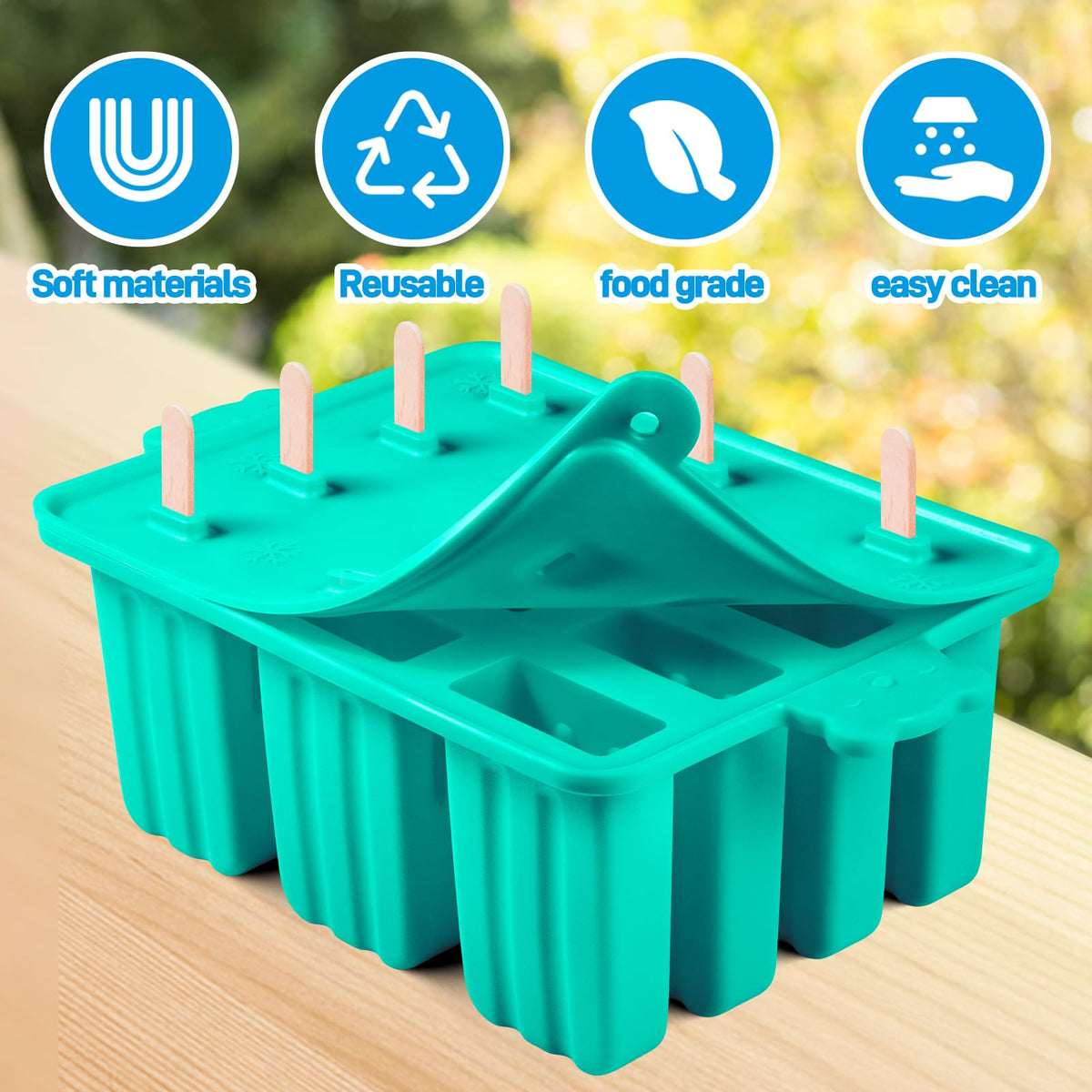 Waybesty kids-friendly at-home popsicle making kit