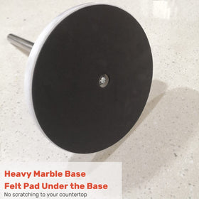 WAYDELI felt-pad base protects counters and reduces sliding