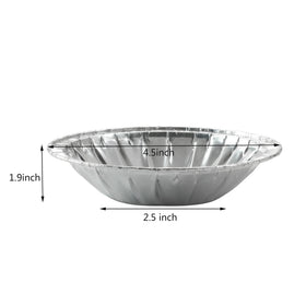 Waytiffer disposable aluminum tart pan in 4inch size, ideal for bite-sized desserts and easy cleanup.