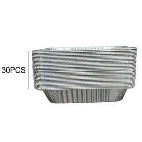 Waytiffer disposable foil pan pack highlighting value for events and cleanup.