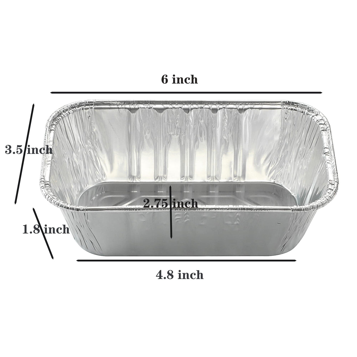 Waytiffer foil baking pan shown as oven-ready for quick meals
