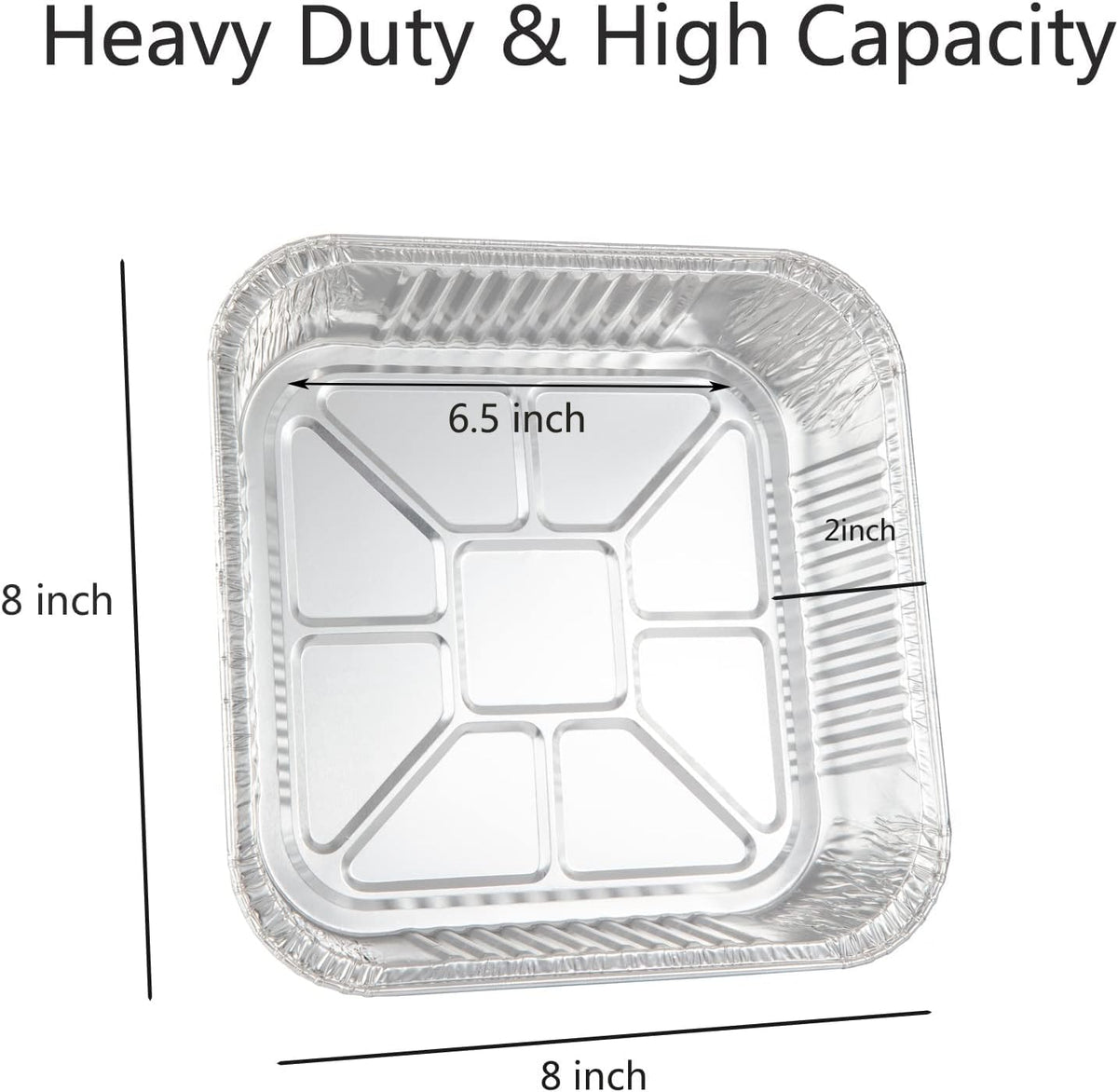 Waytiffer foil pan with plastic dome lid for convenient serving and freshness.