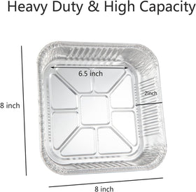 Waytiffer foil pan with plastic dome lid for convenient serving and freshness.