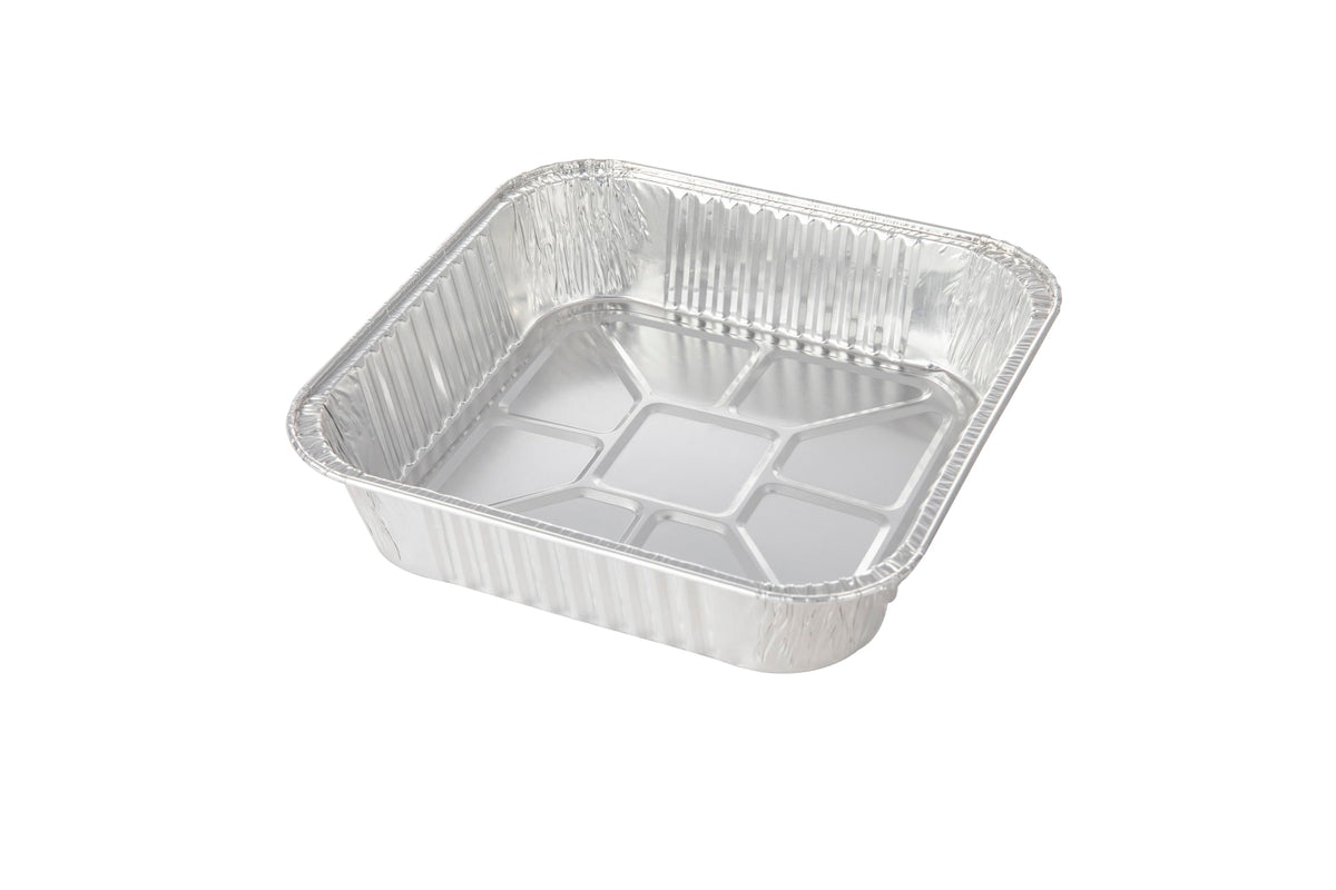Waytiffer foil pans in oven for even cooking and quick heating.