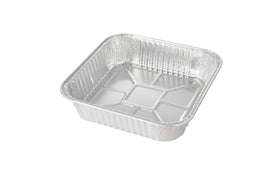 Waytiffer foil pans in oven for even cooking and quick heating.