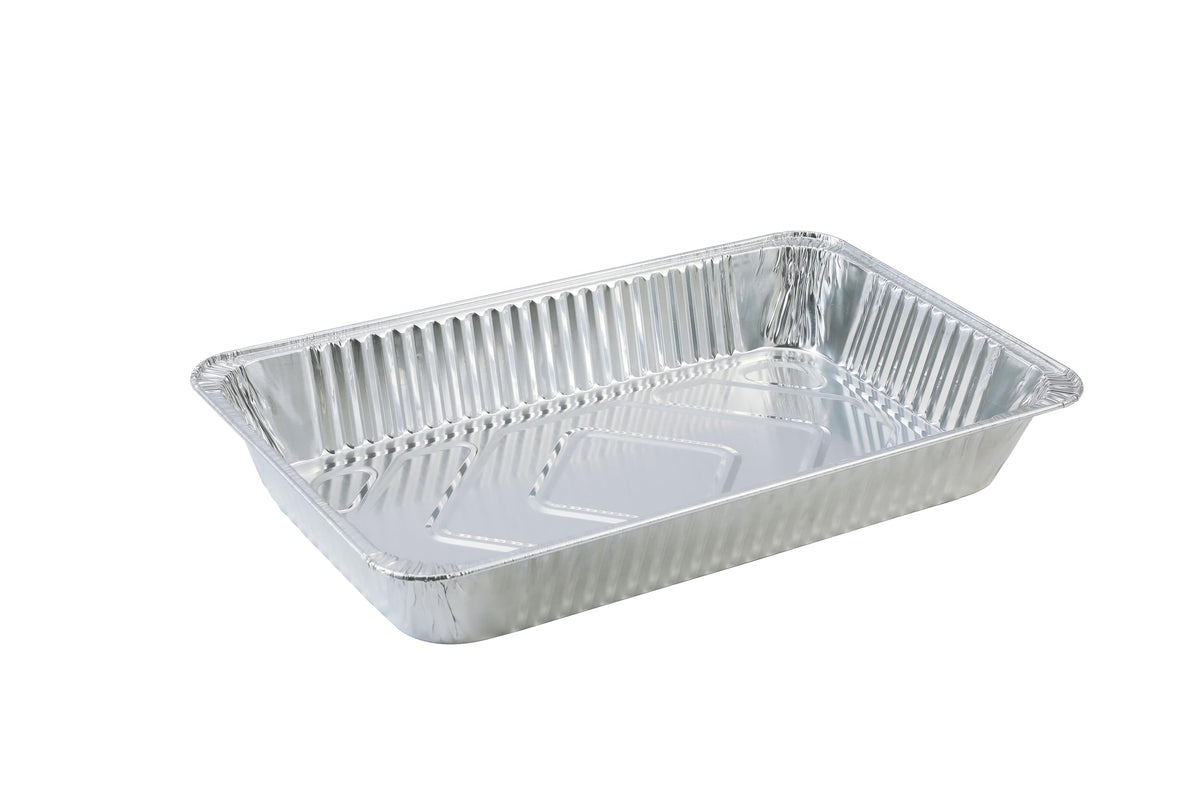 Waytiffer full-size aluminum pan with reinforced rib walls for durability