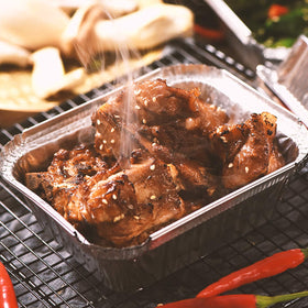 Waytiffer Loaf Pans being filled with batter for easy prep.
