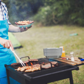 Waytiffer pans for baking and roasting showcase versatile kitchen use.