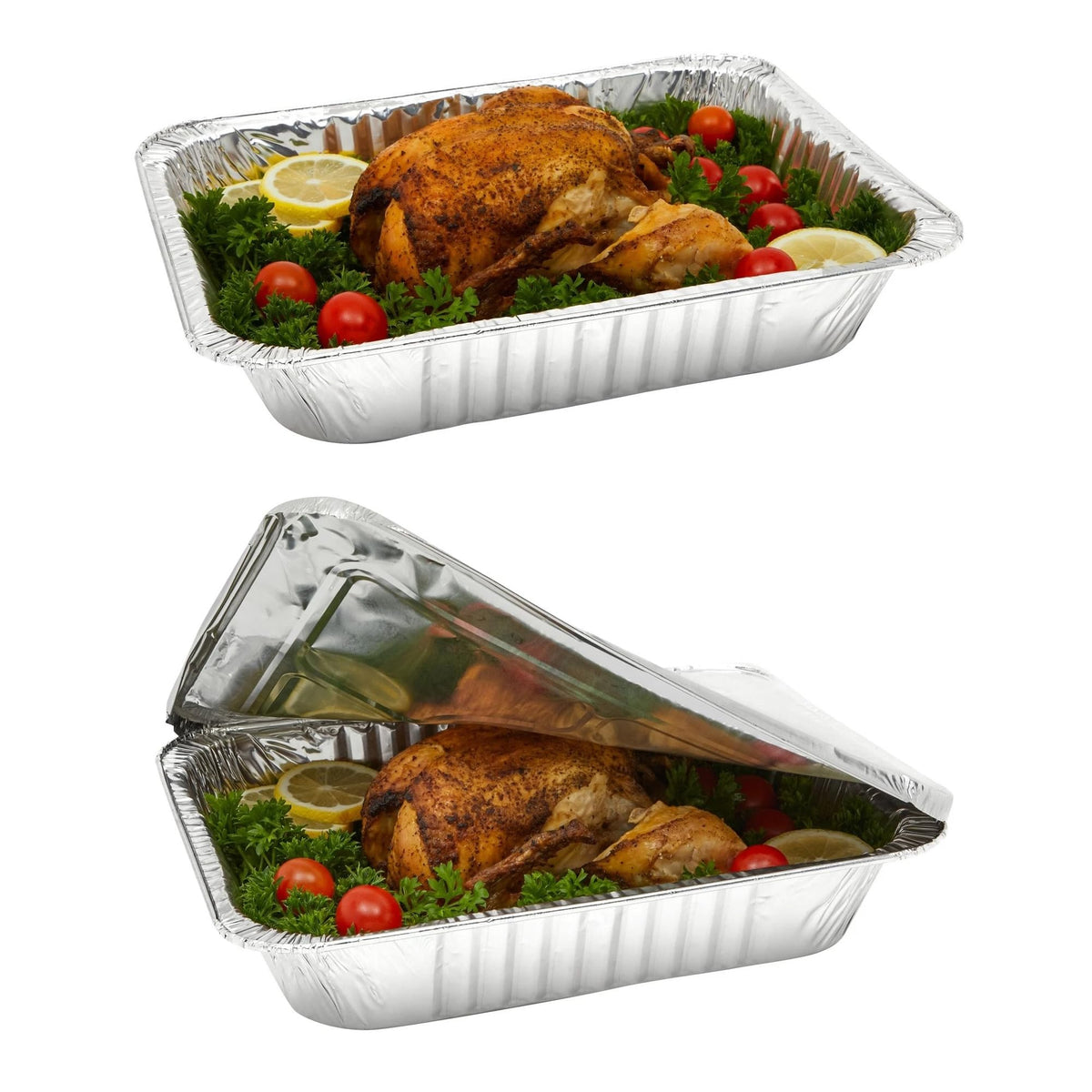 Waytiffer pans for birthday dinners and holiday parties simplify serving.