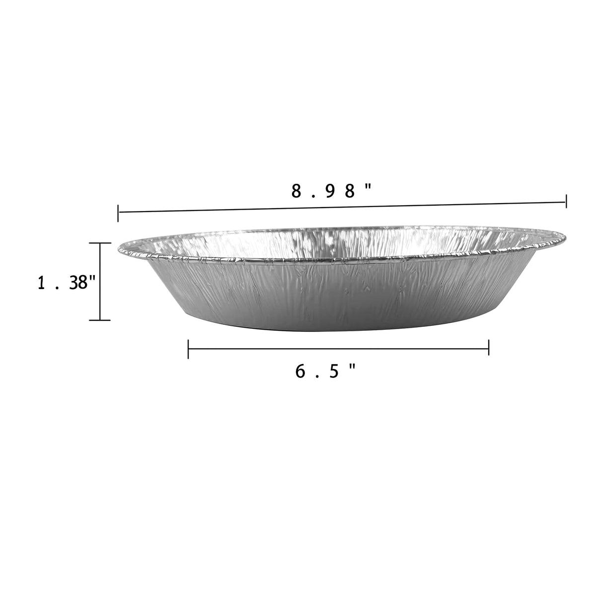 Waytiffer 9-inch pie pan suitable for pies, quiches, and tarts.