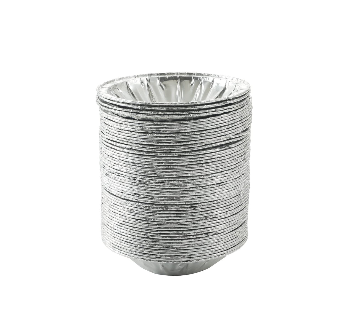 Waytiffer stackable pie pans save cupboard space and simplify stacking for storage.