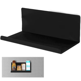 Wayuto magnetic fridge shelf front view shows open design and raised edge