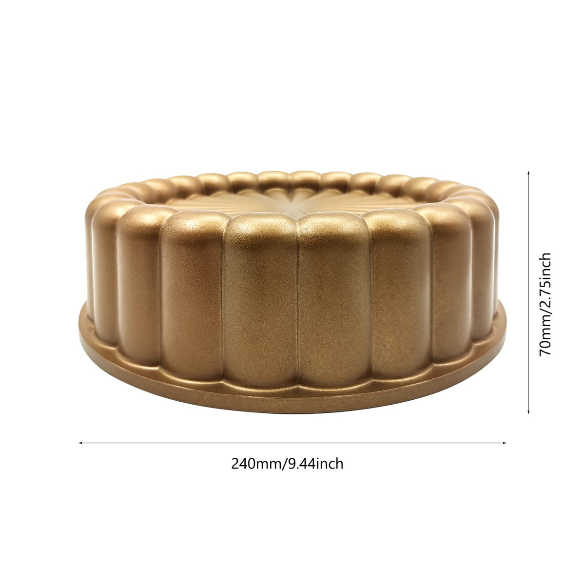 WBJKZJD Charlotte mold titanium-plated interior protects for long lasting use