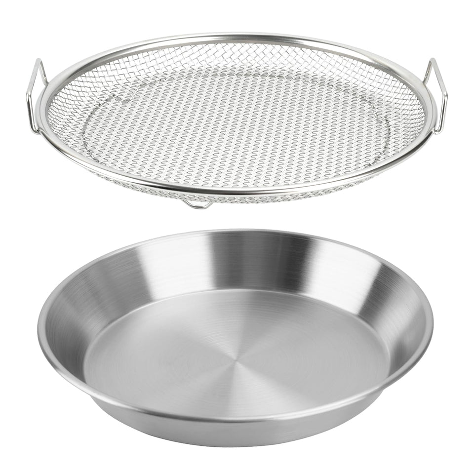 WBJKZJD oil filter tray with stainless steel mesh for efficient fat drainage.