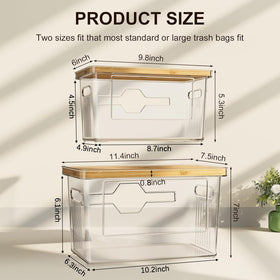 WBKATN multi-functional storage for bags and pantry goods