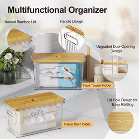 WBKATN stackable design saves cabinet space under sinks