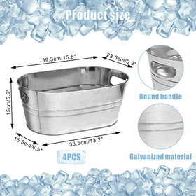 WDBG 3-gallon capacity ice tub keeps drinks cold all night