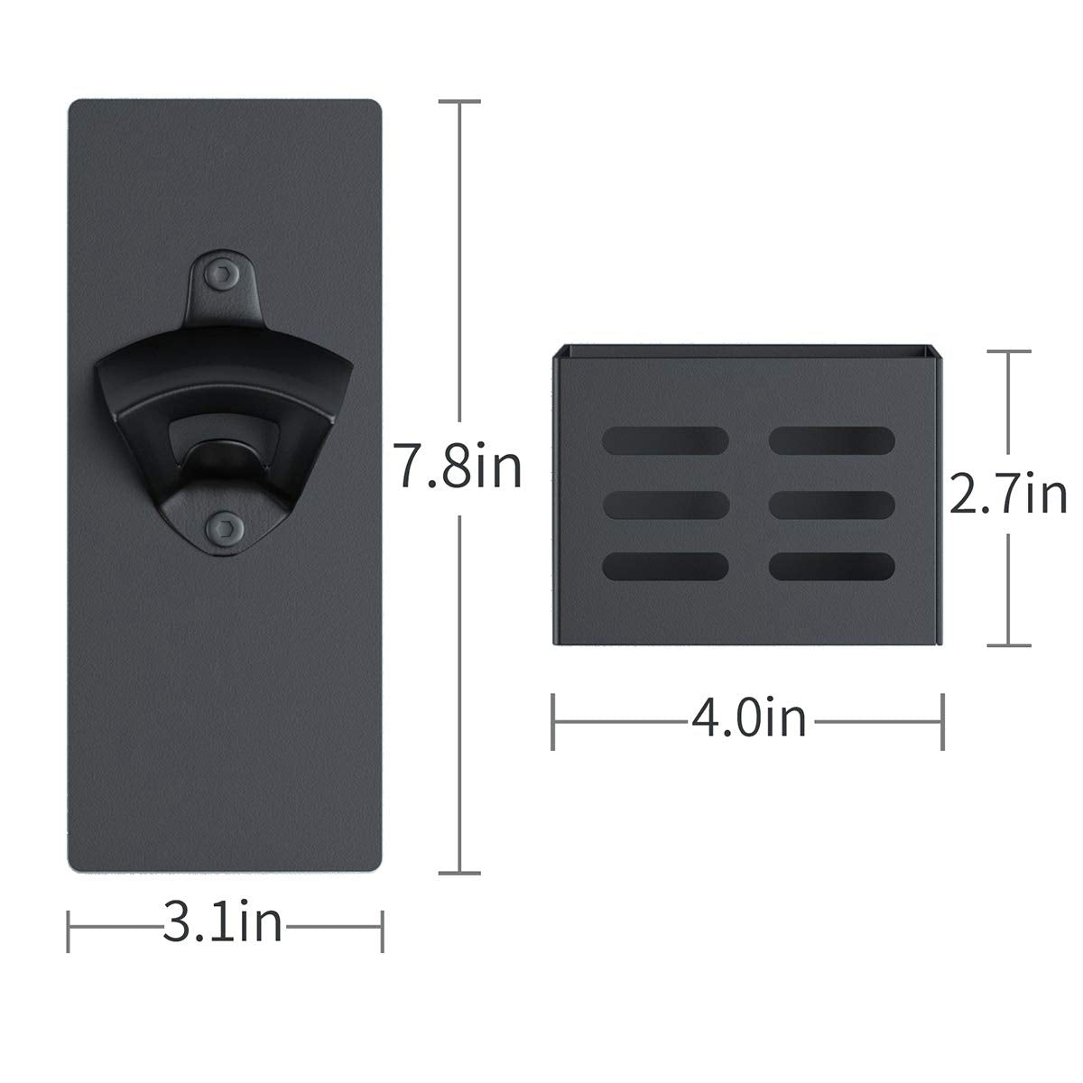 Weallbuy stainless steel bottle opener showing durable body for kitchen use.