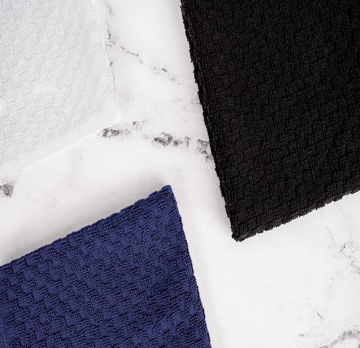 Wealuxe 15x26 inch towel size suited for drying and cleaning tasks.