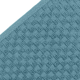 Wealuxe 15x26-inch kitchen towels drying dishes with generous surface area.