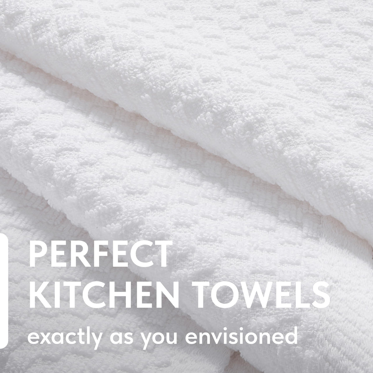 Wealuxe premium 100% cotton dobby weave towels absorb spills
