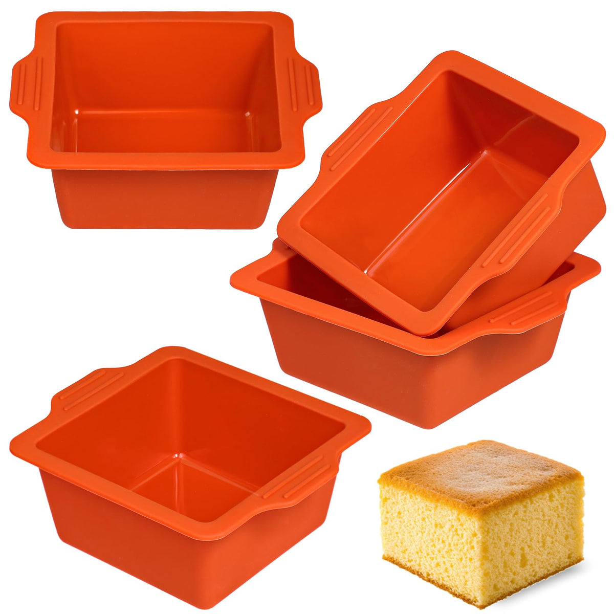 Webake 12.7-ounce capacity per cavity supports generous servings.