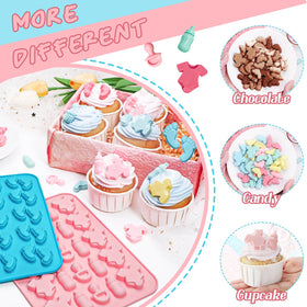Webake baby onesie mold perfect for decorative chocolates and cupcakes