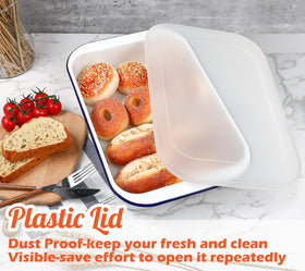 Webake enamelware 9x13 pan oven-ready for even browning and quick cleanup