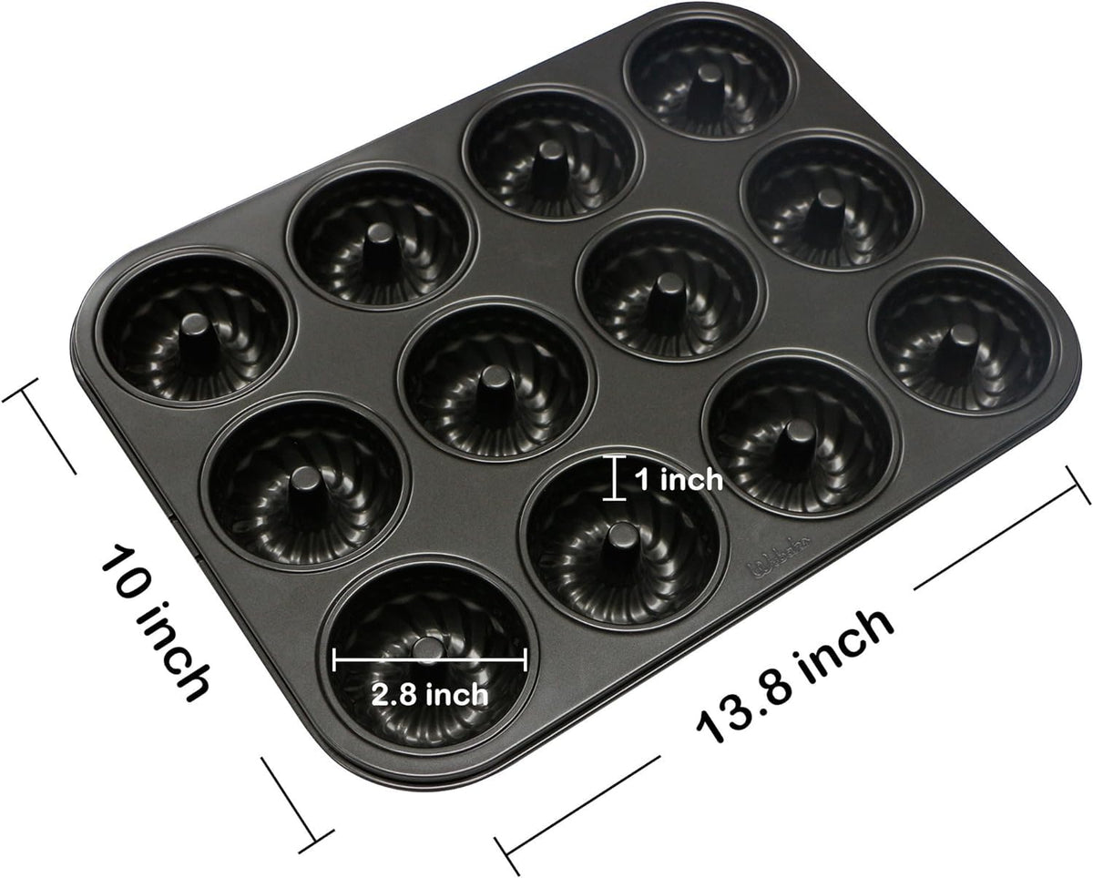 Webake pan shows non-stick coating for easy release and cleanup