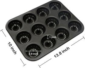 Webake pan shows non-stick coating for easy release and cleanup