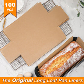 Non-stick surface helps bread release and reduces stuck-on residue after baking.