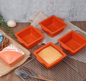 Webake oven and microwave safe silicone pans enable quick pastry prep and versatile use.