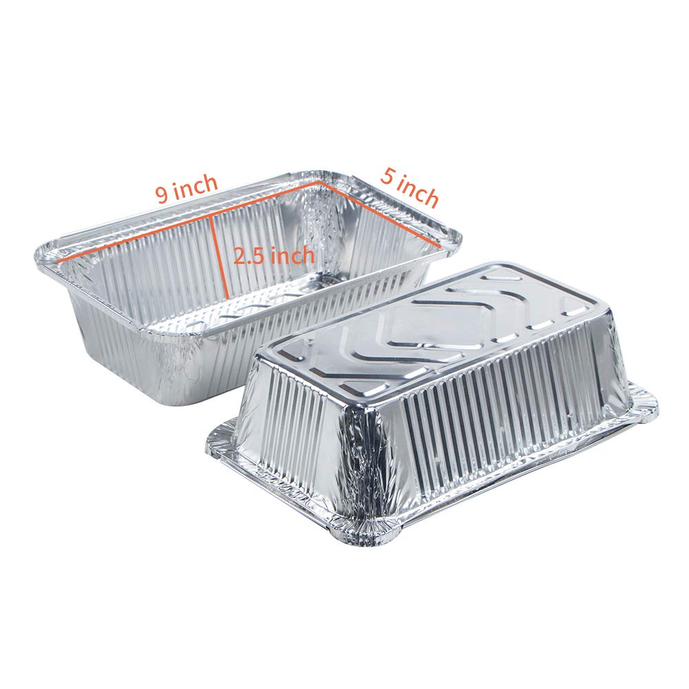 Webake pack of 30 pans with lids for batch baking and transport