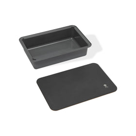 Weber Works food-safe container for marinating and storing ingredients.