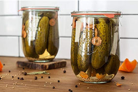WECK Tulip jar classic design makes a stylish kitchen gift.