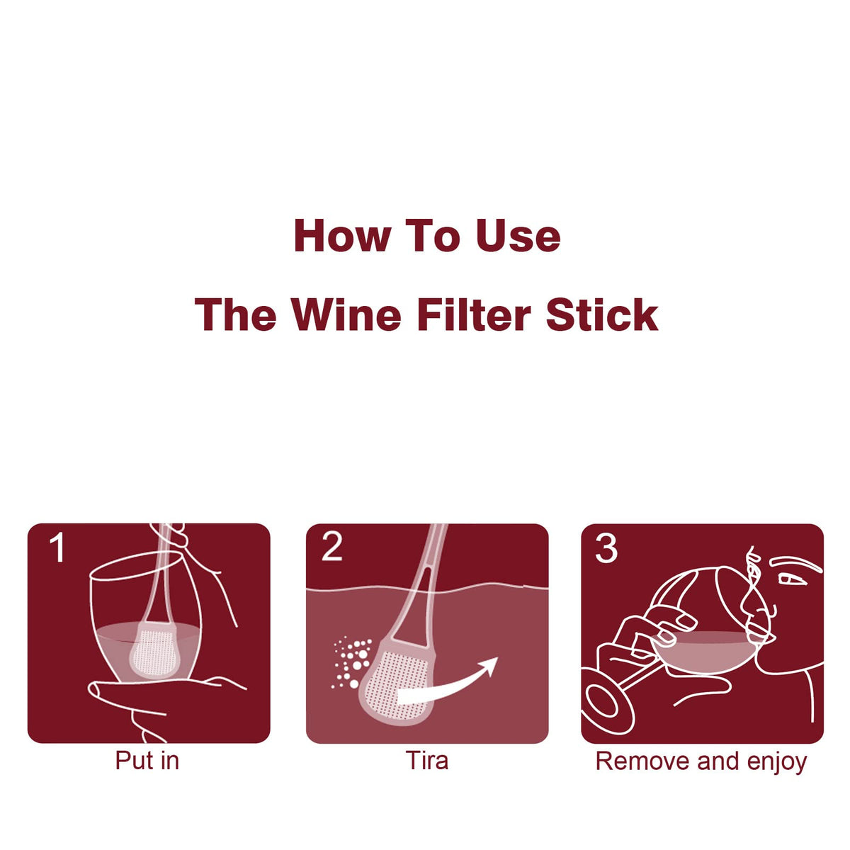 WEESIGEI purifier on red, white, and sparkling wine to maintain clarity