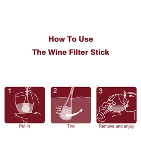 WEESIGEI purifier on red, white, and sparkling wine to maintain clarity