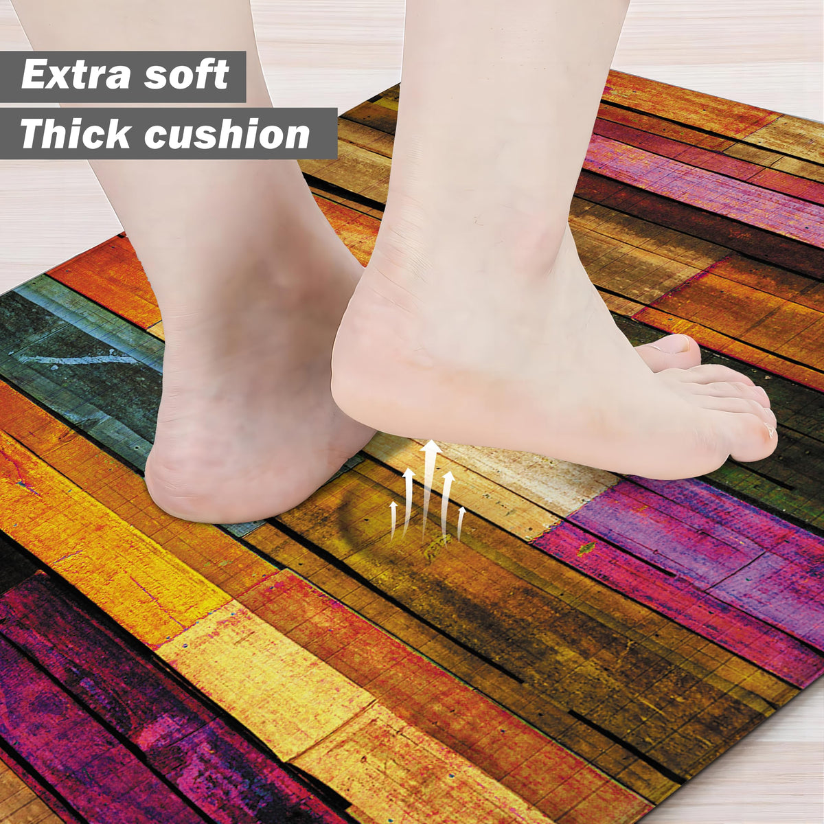 Weesire waterproof non-slip mats protect floors from spills while standing