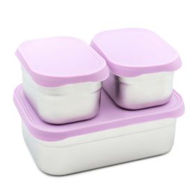 WeeSprout lunch box set 750ml with large main compartment for meals