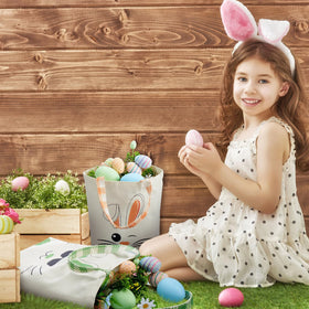 Weewooday tote bags shown flat for easy seasonal storage