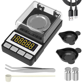 WEIGHTMAN milligram scale display with backlit LCD for precise readings